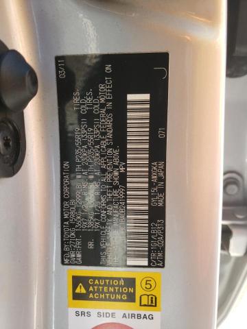 Photo 10 from auction – 2011 LEXUS RX 450 with VIN JTJBC1BA0B2419997