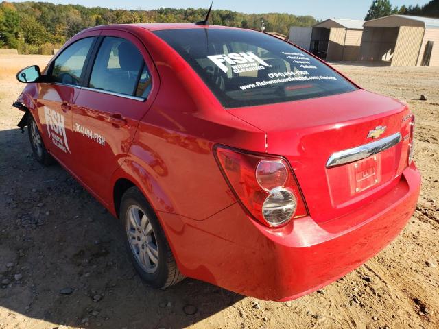Photo 3 from auction – 2014 CHEVROLET SONIC LT with VIN 1G1JC5SB5E4222128