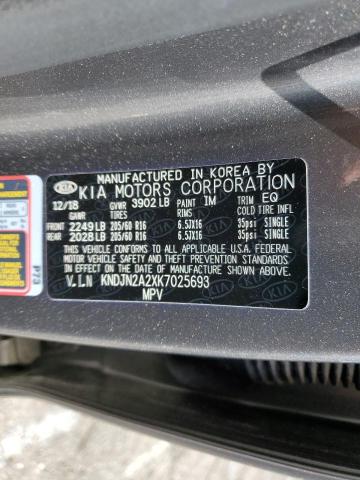 Photo 10 from auction – 2019 KIA SOUL with VIN KNDJN2A2XK7025693