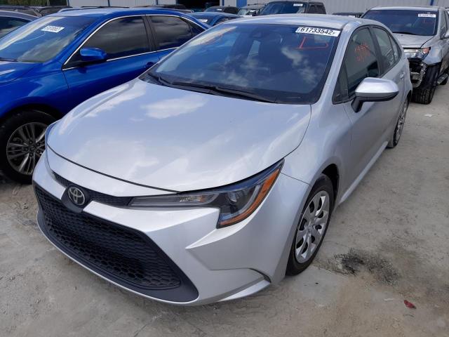 Photo 2 from auction – 2021 TOYOTA COROLLA LE with VIN 5YFEPMAE6MP213579