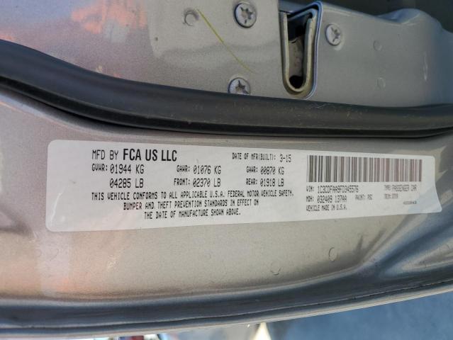 Photo 10 from auction – 2015 DODGE DART with VIN 1C3CDFAA9FD345576