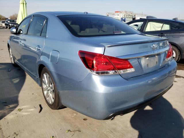 Photo 3 from auction – 2012 TOYOTA AVALON BAS with VIN 4T1BK3DB9CU467748