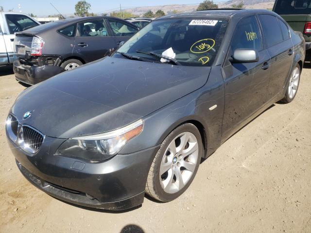 Photo 2 from auction – 2004 BMW 545 I with VIN WBANB33514B113861