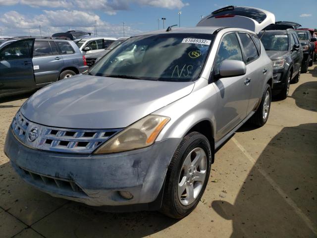 Photo 2 from auction – 2004 NISSAN MURANO SL with VIN JN8AZ08T44W215641