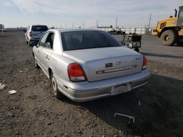 Photo 3 from auction – 2001 HYUNDAI XG 300 with VIN KMHFU45D71A117549