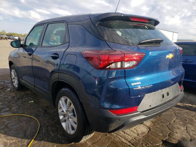 Photo 3 from auction – 2021 CHEVROLET TRAILBLAZE with VIN KL79MMS26MB133242