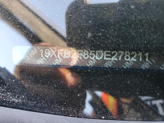 Photo 10 from auction – 2013 HONDA CIVIC EX with VIN 19XFB2F85DE278211