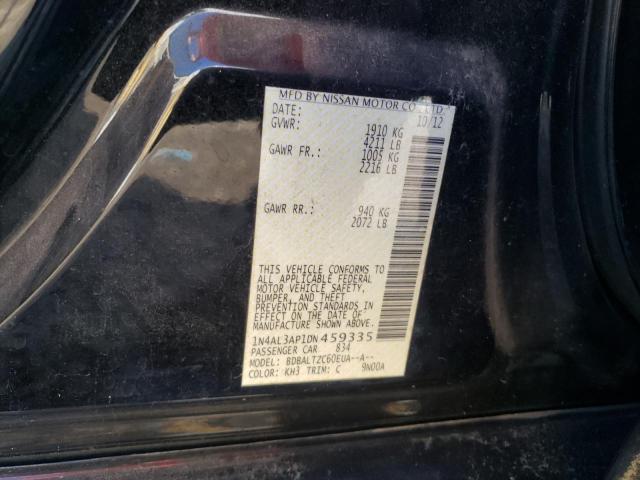 Photo 10 from auction – 2013 NISSAN ALTIMA 2.5 with VIN 1N4AL3AP1DN459335