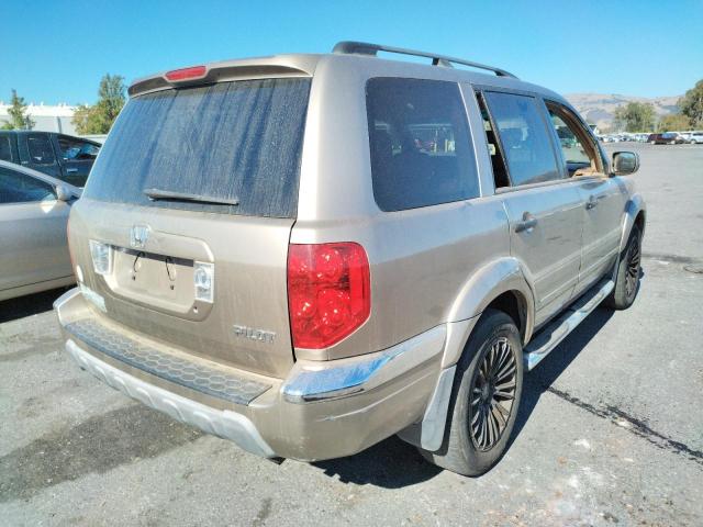 Photo 4 from auction – 2004 HONDA PILOT EXL with VIN 2HKYF18634H577596