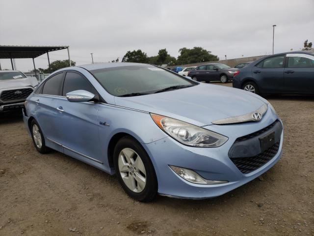 HYUNDAI SONATA HYB 2012 with VIN KMHEC4A47CA055254 - Photo from auction