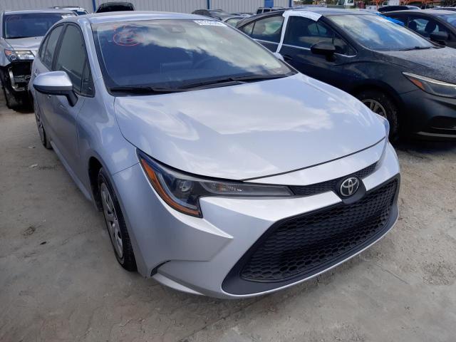 TOYOTA COROLLA LE 2021 with VIN 5YFEPMAE6MP213579 - Photo from auction