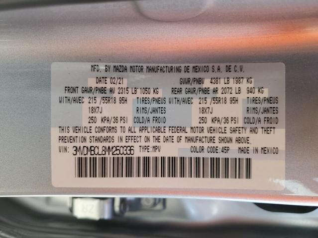 Photo 10 from auction – 2021 MAZDA CX-30 PREF with VIN 3MVDMBCL8MM250336