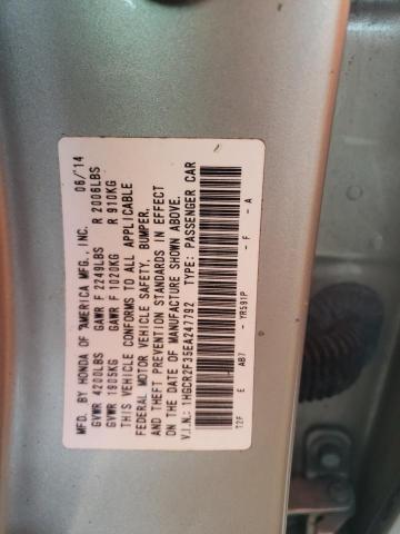 Photo 10 from auction – 2014 HONDA ACCORD LX with VIN 1HGCR2F35EA247792