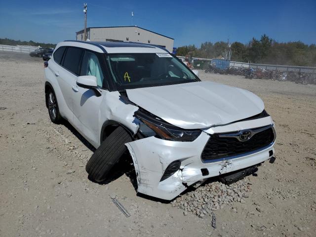 Photo 1 from auction – 2022 TOYOTA HIGHLANDER with VIN 5TDFZRBH4NS165884