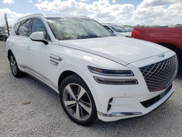 GENESIS GV80 BASE 2021 with VIN KMUHB4SB9MU054296 - Photo from auction