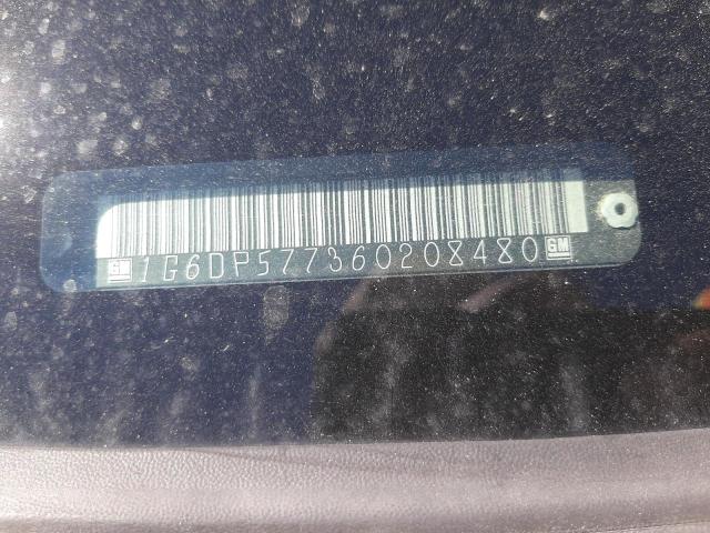 Photo 10 from auction – 2006 CADILLAC CTS HI FEA with VIN 1G6DP577360208480