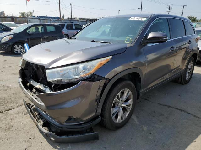 Photo 2 from auction – 2015 TOYOTA HIGHLANDER with VIN 5TDZKRFH3FS096554