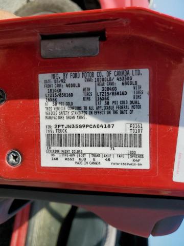 Photo 10 from auction – 1993 FORD F350 with VIN 2FTJW35G9PCA04187