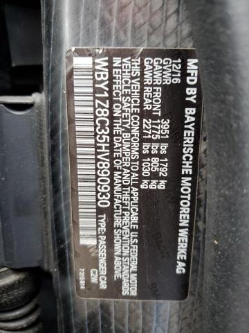 Photo 10 from auction – 2017 BMW I3 REX with VIN WBY1Z8C35HV890930