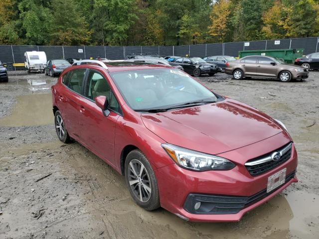 SUBARU IMPREZA PR 2021 with VIN 4S3GTAD60M3713267 - Photo from auction