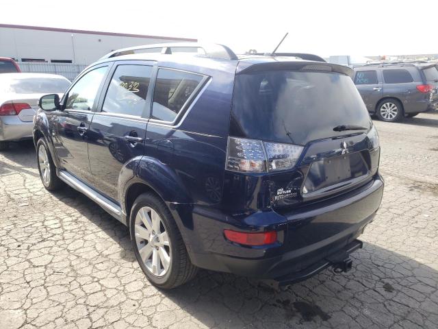 Photo 3 from auction – 2010 MITSUBISHI OUTLANDER with VIN JA4JT3AW4AZ002485