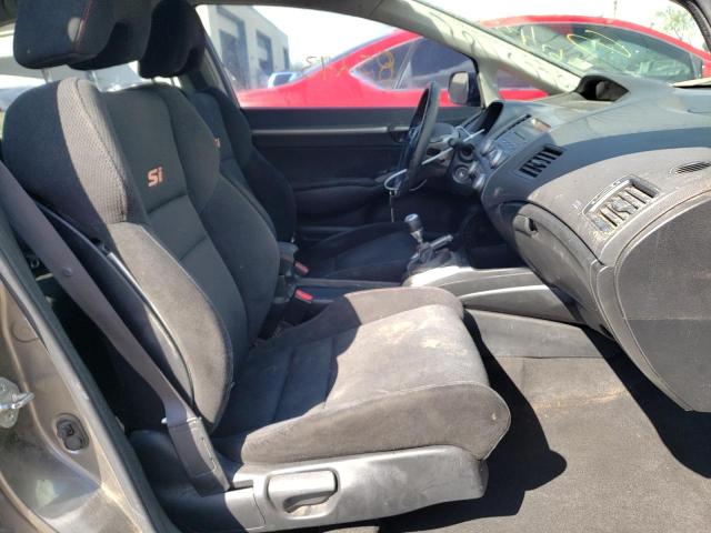 Photo 5 from auction – 2008 HONDA CIVIC SI with VIN 2HGFA55598H708796