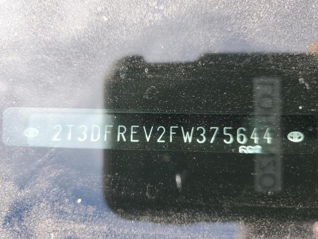 Photo 10 from auction – 2015 TOYOTA RAV4 LIMIT with VIN 2T3DFREV2FW375644