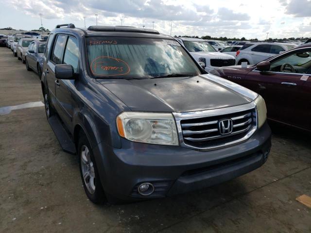 HONDA PILOT EXL 2012 with VIN 5FNYF3H69CB024475 - Photo from auction