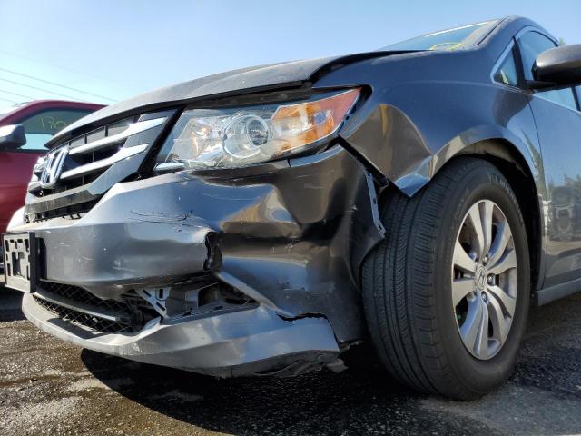 Photo 9 from auction – 2017 HONDA ODYSSEY SE with VIN 5FNRL5H31HB005280