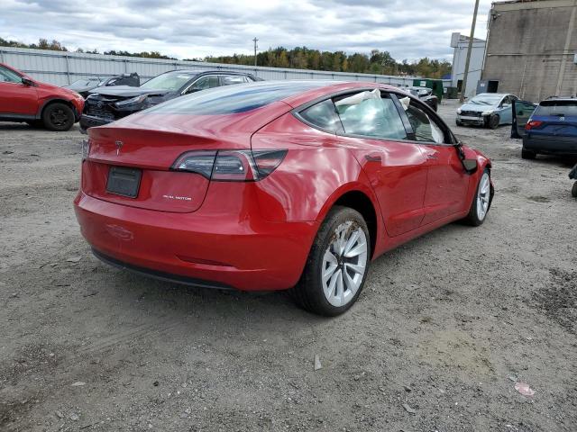 Photo 4 from auction – 2022 TESLA MODEL 3 with VIN 5YJ3E1EBXNF187965
