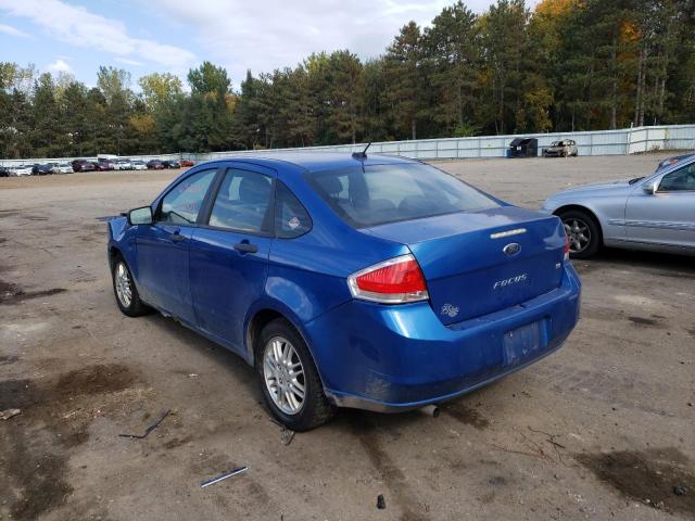 Photo 3 from auction – 2011 FORD FOCUS SE with VIN 1FAHP3FN8BW178487