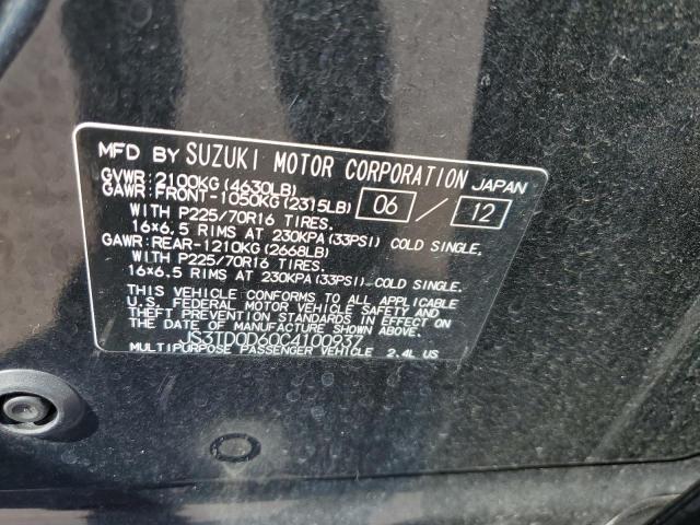 Photo 10 from auction – 2012 SUZUKI GRAND VITA with VIN JS3TD0D60C4100937
