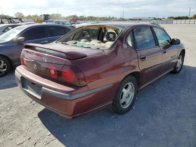 Photo 4 from auction – 2001 CHEVROLET IMPALA LS with VIN 2G1WH55K219214286