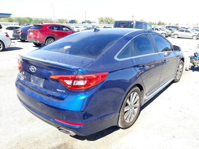 Photo 4 from auction – 2017 HYUNDAI SONATA SPO with VIN 5NPE34AF0HH461415