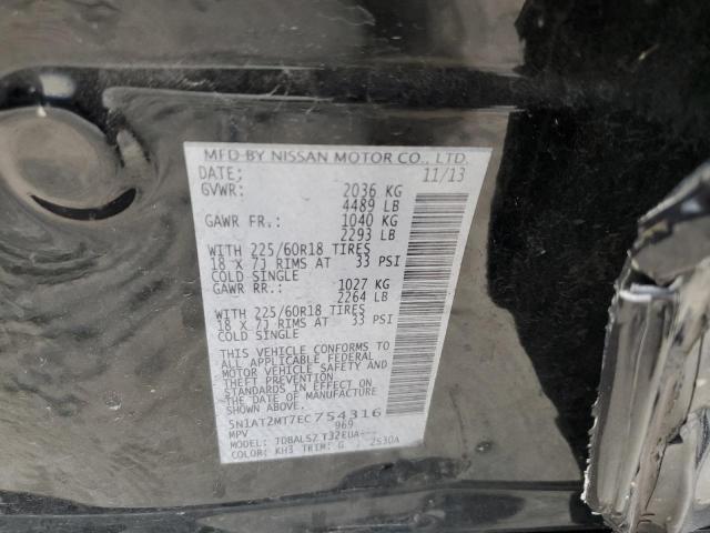 Photo 10 from auction – 2014 NISSAN ROGUE S with VIN 5N1AT2MT7EC754316