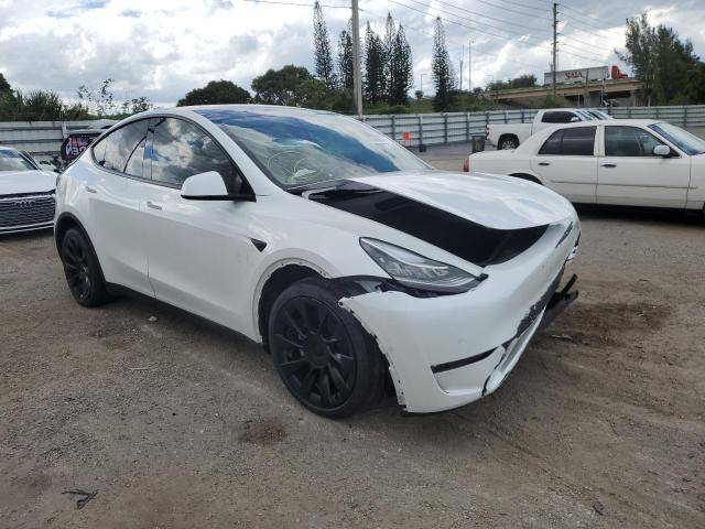 TESLA MODEL Y 2021 с VIN 5YJYGDEE7MF228952 - Фото с аукциона
