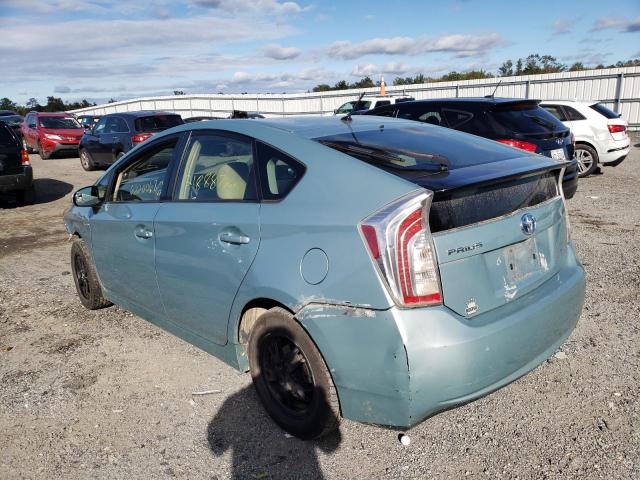 Photo 3 from auction – 2012 TOYOTA PRIUS with VIN JTDKN3DU8C5504134