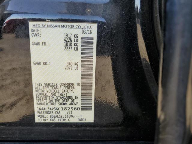 Photo 10 from auction – 2016 NISSAN ALTIMA 2.5 with VIN 1N4AL3AP3GC182560