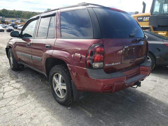 Photo 3 from auction – 2004 CHEVROLET TRAILBLAZE with VIN 1GNDT13S142390118