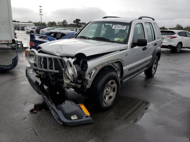 Photo 2 from auction – 2007 JEEP LIBERTY SP with VIN 1J4GL48K07W500499