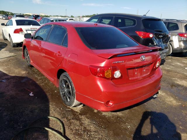Photo 3 from auction – 2009 TOYOTA COROLLA BA with VIN 2T1BU40E49C045154