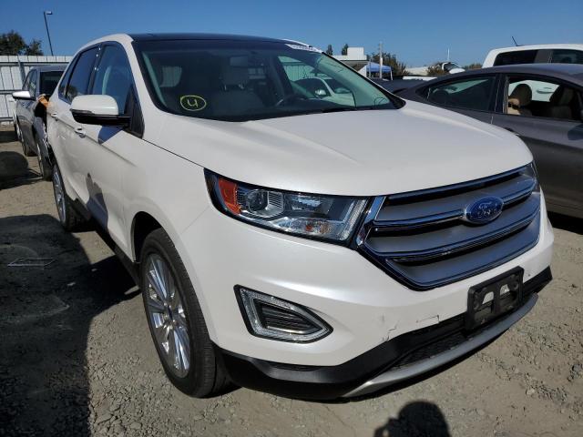 Zdjęcie 1 z aukcji – 2017 FORD EDGE TITAN z VIN 2FMPK4K83HBC16644