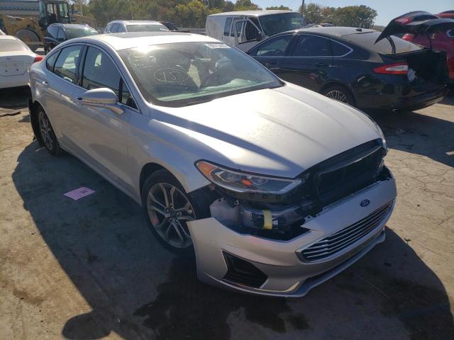 FORD FUSION SEL 2019 with VIN 3FA6P0CD3KR219726 - Photo from auction