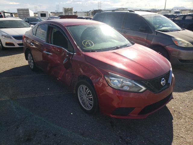 NISSAN SENTRA S 2017 with VIN 3N1AB7AP2HY363472 - Photo from auction