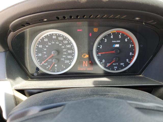 Photo 8 from auction – 2006 BMW M5 with VIN WBSNB93556CX06022