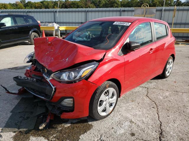 Photo 2 from auction – 2020 CHEVROLET SPARK LS with VIN KL8CB6SA2LC420662