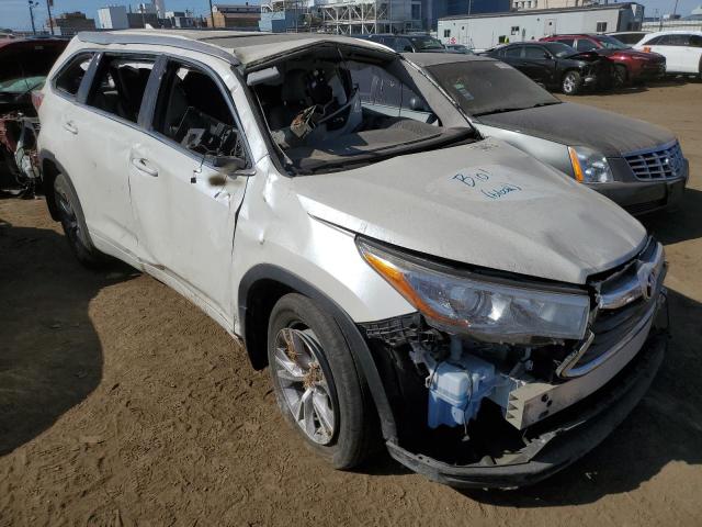 TOYOTA HIGHLANDER 2015 with VIN 5TDJKRFH8FS077477 - Photo from auction