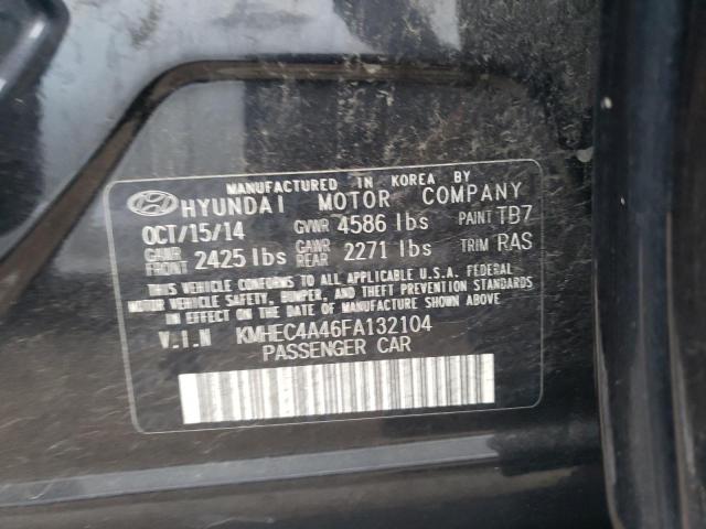 Photo 10 from auction – 2015 HYUNDAI SONATA HYB with VIN KMHEC4A46FA132104