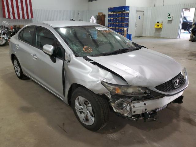 HONDA CIVIC LX 2015 with VIN 19XFB2F55FE046586 - Photo from auction