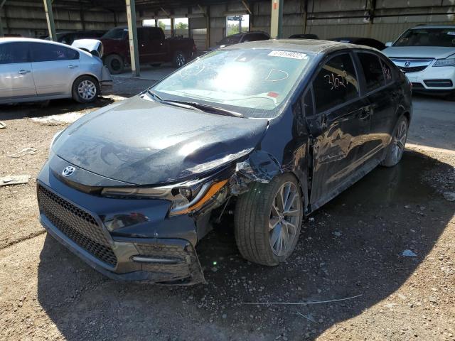 Photo 2 from auction – 2021 TOYOTA COROLLA SE with VIN 5YFM4MCE9MP076042